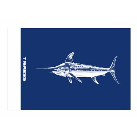 Tigress Blue Marlin Release Flag - 12" x 18" 88422